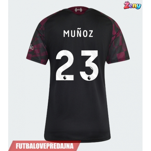 Lacne Ženy Futbalové dres Liverpool Victor Munoz #23 2026-27 Krátky Rukáv - Tretina